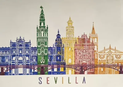 En colores tradicionales